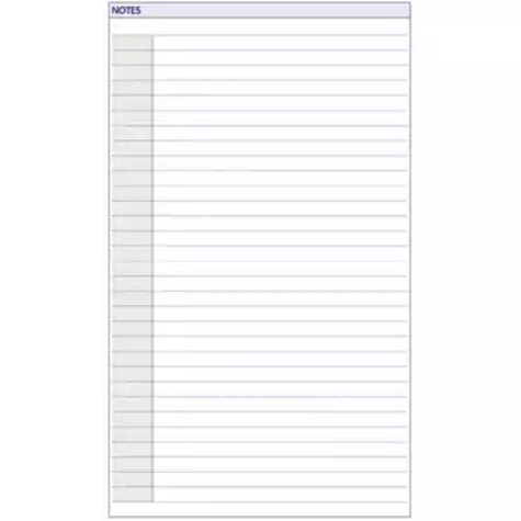 Picture of DEBDEN DAYPLANNER DK1007 DESK EDITION REFILL NOTEPAD 216 X 140MM WHITE