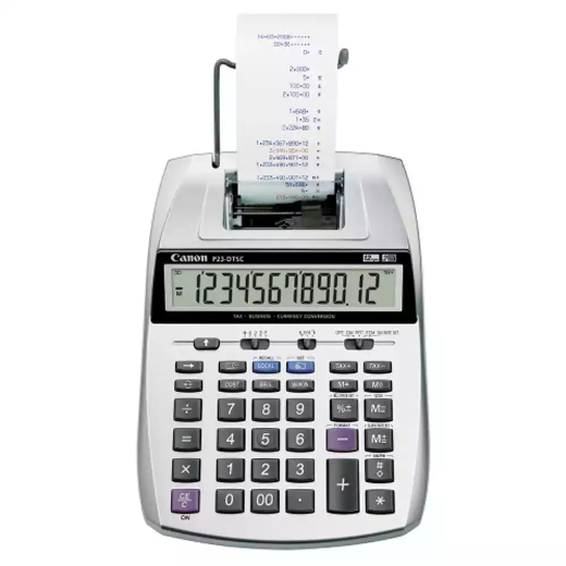 Picture of CANON P23-DTSCII PRINTING CALCULATOR 12 DIGIT