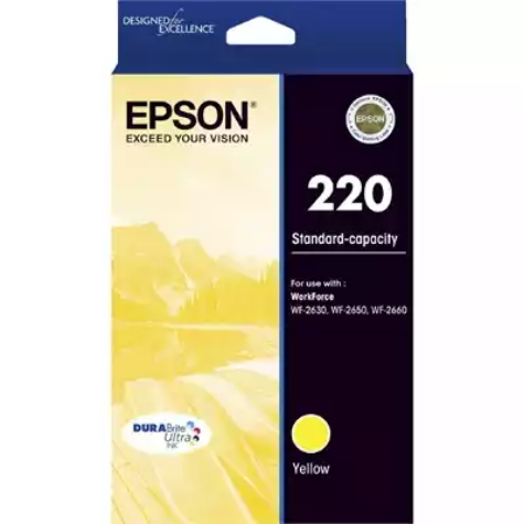 Picture of EPSON 220 INK CARTRIDGE YELLOW