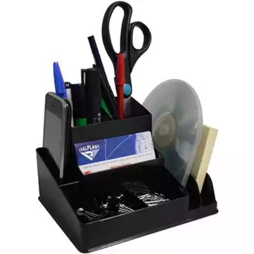 Picture of ITALPLAST DESK ORGANISER BLACK