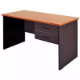 Picture of OXLEY STUDENT DESK WITH TWO DRAWERS 1200 X 600 X 730MM BEECH/IRONSTONE