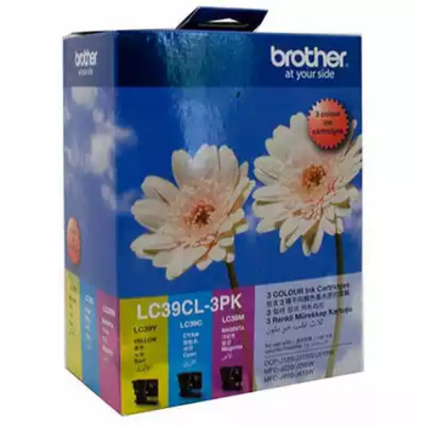 Picture of BROTHER LC39CL3PK INK CARTRIDGE VALUE PACK CYAN/MAGENTA/YELLOW