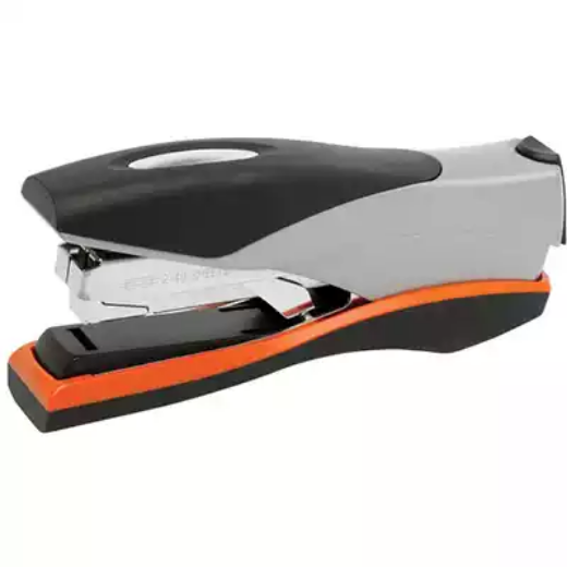 Picture of REXEL OPTIMA LOW FORCE FULL STRIP STAPLER 40 SHEET ORANGE/SILVER