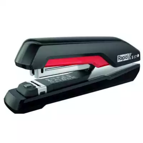 Picture of RAPID S17 SUPREME FULL STRIP STAPLER BLACK/RED