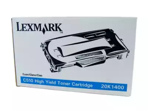 Picture of LEXMARK C510 TONER CARTRIDGE HIGH YIELD CYAN