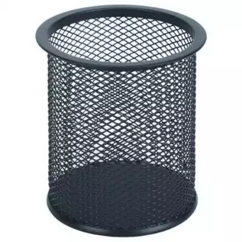 Picture of ESSELTE METAL MESH PENCIL CUP BLACK