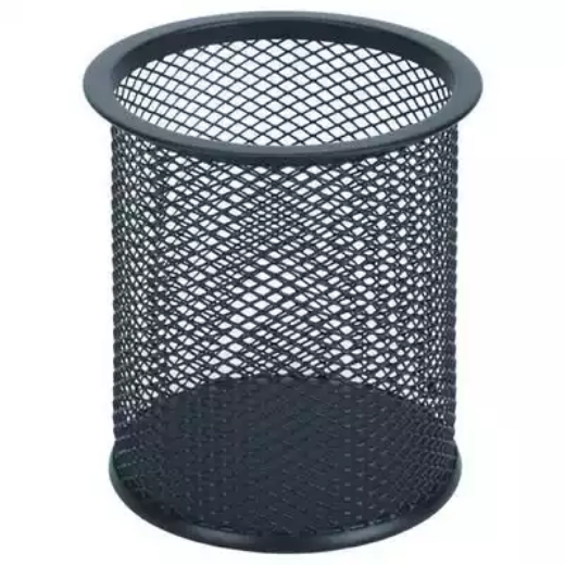 Picture of ESSELTE METAL MESH PENCIL CUP BLACK