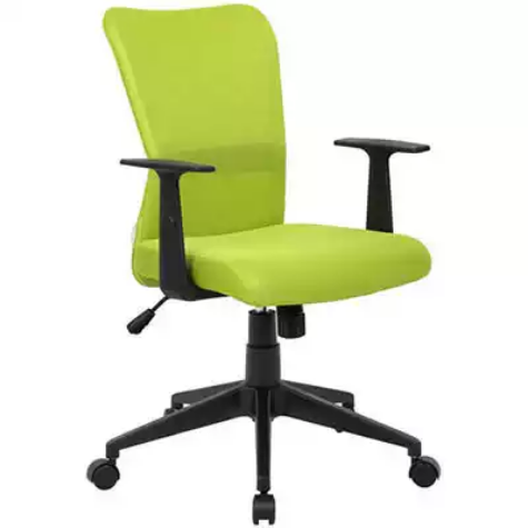 Picture of ASHLEY TYPIST CHAIR MEDIUM MESH BACK ARMS GREEN