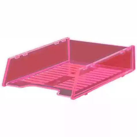 Picture of ITALPLAST MULTI FIT DOCUMENT TRAY A4 NEON RED