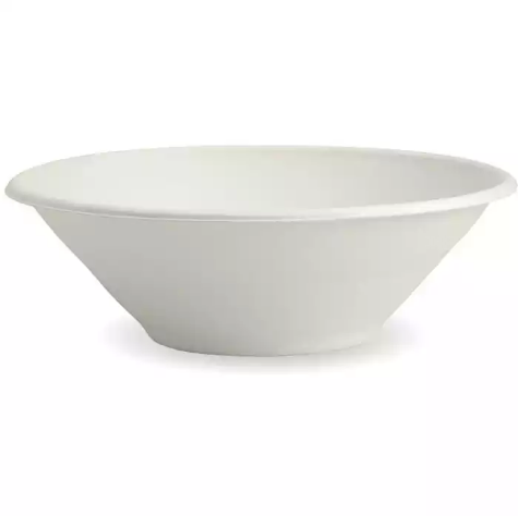 Picture of BIOPAK BIOCANE BOWL 950ML WHITE PACK 50