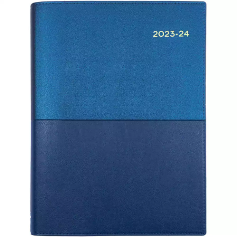 Picture of COLLINS VANESSA FY145.V59 FINANCIAL YEAR DIARY DAY TO PAGE A4 BLUE