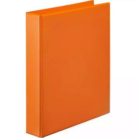 Picture of MARBIG CLEARVIEW INSERT RING BINDER 2D 25MM A4 ORANGE