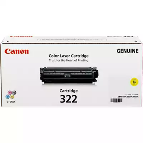 Picture of CANON CART322 TONER CARTRIDGE YELLOW