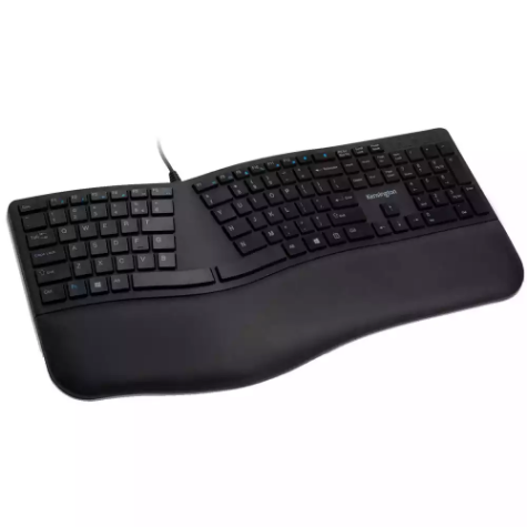 Picture of KENSINGTON PRO FIT ERGO WIRED KEYBOARD BLACK