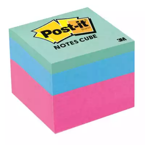 Picture of POST-IT 2051-MC NOTE MINI MEMO CUBE 48 X 48MM BRIGHTS