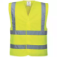 Picture of PORTWEST C470 HI-VIS TWO BAND AND BRACE VEST YELLOW L/XL