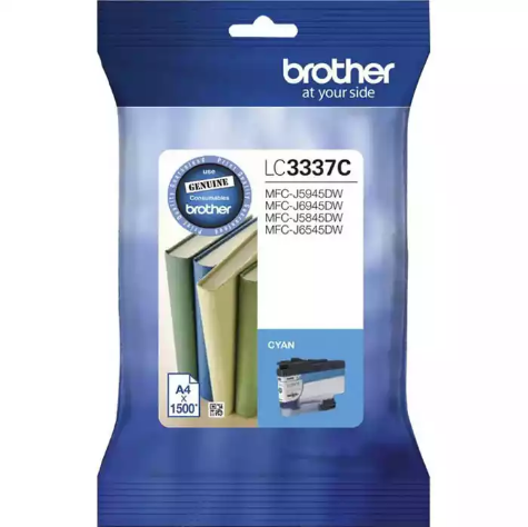 Picture of BROTHER LC3337 INK CARTRIDGE CYAN