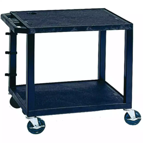 Picture of TUFFY UTILITY TROLLEY 2 SHELF BLACK