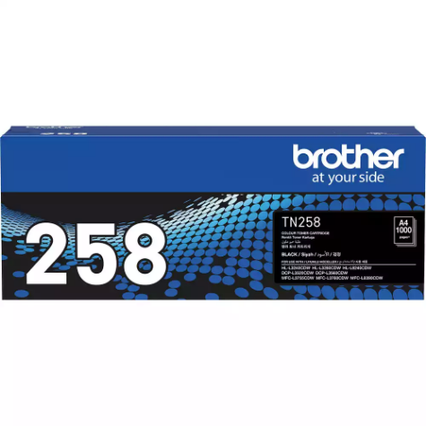 Picture of BROTHER TN258BK TONER CARTRIDGE BLACK