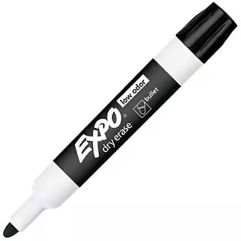 Picture of EXPO WHITEBOARD MARKER BULLET TIP BLACK