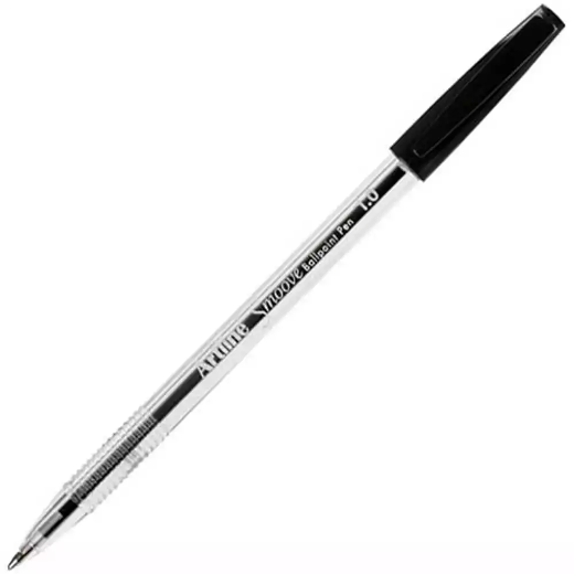 Picture of ARTLINE SMOOVE BALLPOINT PEN MEDIUM 1.0MM BLACK BOX 50