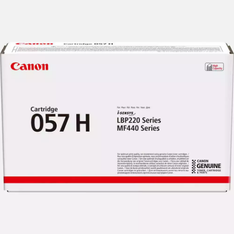 Picture of CANON CART057 TONER CARTRIDGE HIGH YIELD BLACK