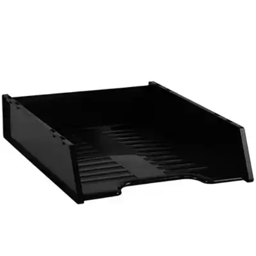 Picture of ITALPLAST MULTI FIT DOCUMENT TRAY A4 BLACK