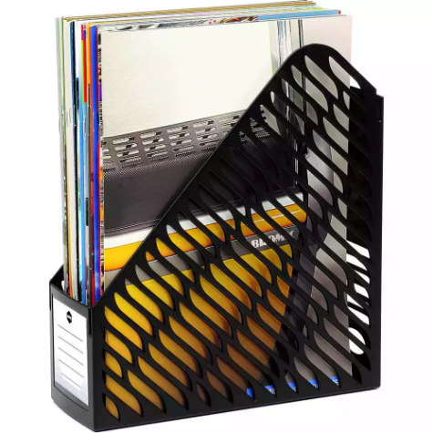 Picture of MARBIG MAGAZINE RACK BLACK PACK 2