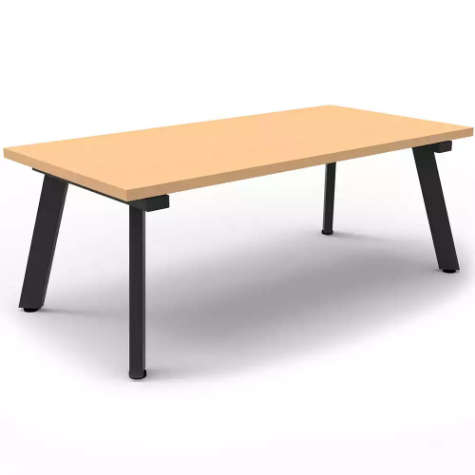 Picture of RAPIDLINE ETERNITY COFFEE TABLE 1200 X 600MM BEECH/BLACK