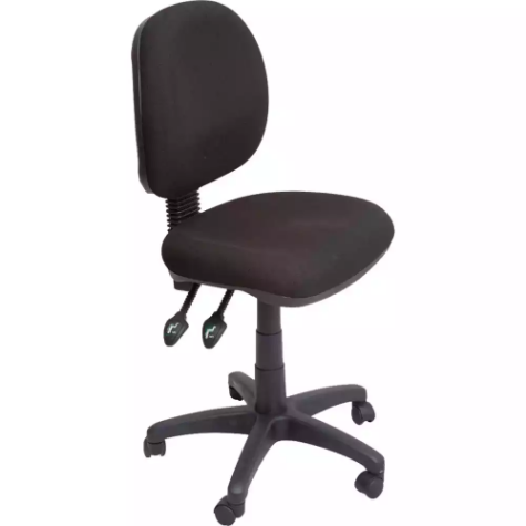 Picture of RAPIDLINE EC070CM OPERATOR CHAIR MEDIUM BACK 3 LEVER SF BLACK