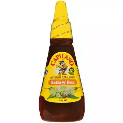 Picture of CAPILANO YELLOW BOX HONEY TWIST AND SQUEEZE 375GM