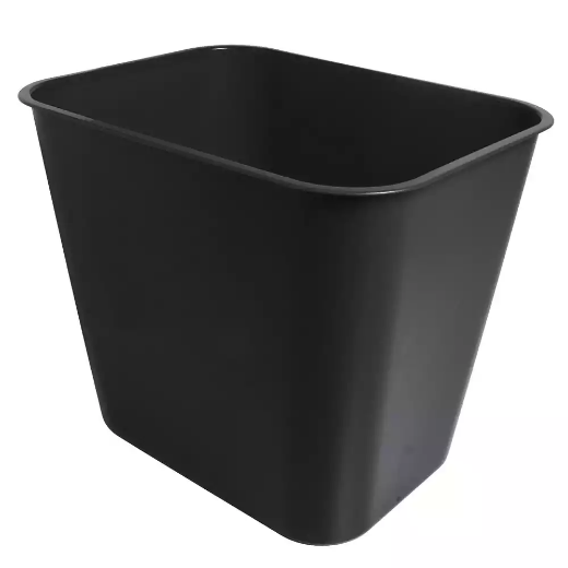 Picture of ITALPLAST TIDY BIN 15 LITRE BLACK