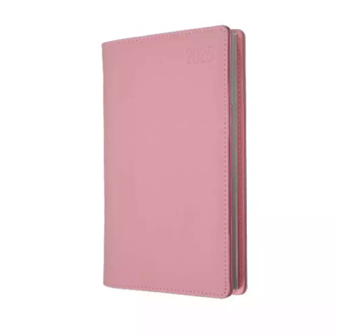 Picture of DEBDEN ASSOCIATE II DESK 4651.U50 DIARY WEEK TO VIEW B6/7 PINK