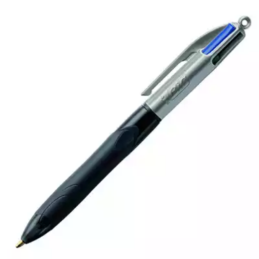 Picture of BIC 4-COLOUR PRO GRIP RETRACTABLE BALLPOINT PEN 1.0MM