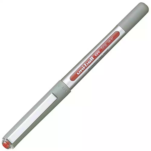 Picture of UNI-BALL UB157 EYE LIQUID INK PEN ROLLERBALL 0.7MM RED