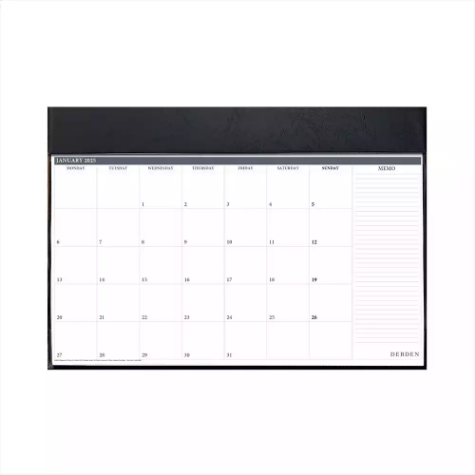 Picture of DEBDEN TABLE TOP PLANNER 3902.V99 PAD MONTH TO VIEW 375 X 545MM