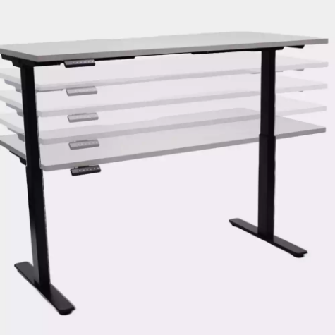 Picture of ELEV8 SIT-STAND DESK DUAL MOTOR 1800 X 750MM WHITE/BLACK