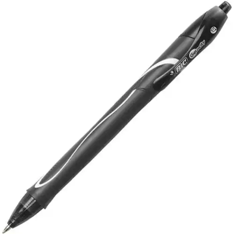 Picture of BIC GELOCITY RETRACTABLE QUICK DRY GEL PEN MEDIUM 0.7MM BLACK