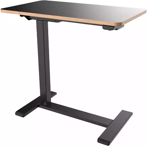 Picture of MALMO ELECTRIC MOBILE DESK 700 X 400MM BLACK BASE BLACK TOP