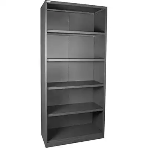 Picture of STEELCO OPEN BOOKCASE 4 SHELF 2000 X 900 X 400MM SILVER GREY