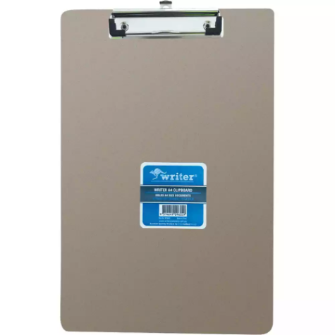 Picture of WRITER CLIPBOARD FLAT CLIP MDF A4