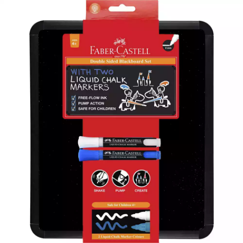 Picture of FABER-CASTEL DOUBLE SIDED BLACKBOARD SET