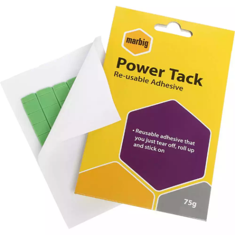 Picture of MARBIG POWER TACK REUSABLE ADHESIVE 75G