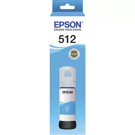 Picture of EPSON T512 ECOTANK INK BOTTLE CYAN