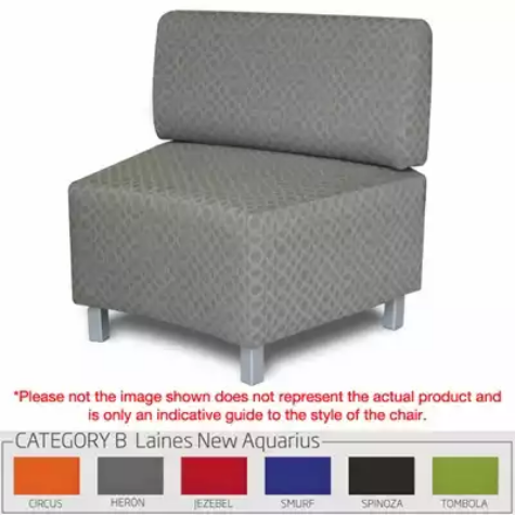 Picture of SEGEMENTS 30 DEGREE SEGMENT LOUNGE WITH BACK IN FABRIC CATEGORY B