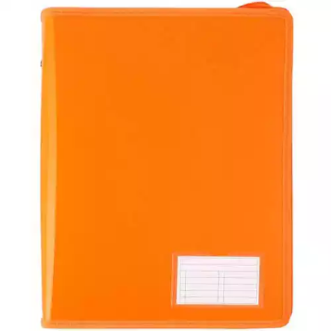 Picture of BANTEX ZIPPER RING BINDER 2D 25MM A4 ORANGE