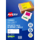 Picture of AVERY 35937 L7163FG HIGH VISIBILITY SHIPPING LABEL LASER 14UP FLUORO GREEN PACK 25