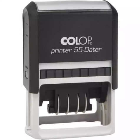 Picture of COLOP P55D CUSTOM MADE PRINTER SELF-INKING DATE STAMP 60 X 40MM