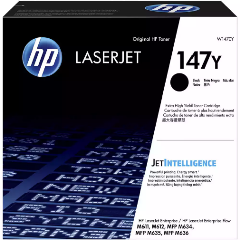 Picture of HP W1470Y 147Y TONER CARTRIDGE EXTRA HIGH YIELD BLACK