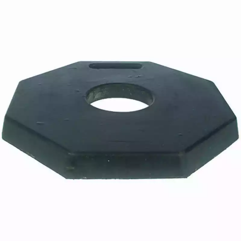 Picture of BRADY BOLLARD VALUE T TOP BASE ONLY 6KG BLACK